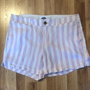 Old Navy Women's Pastel Striped Shorts
